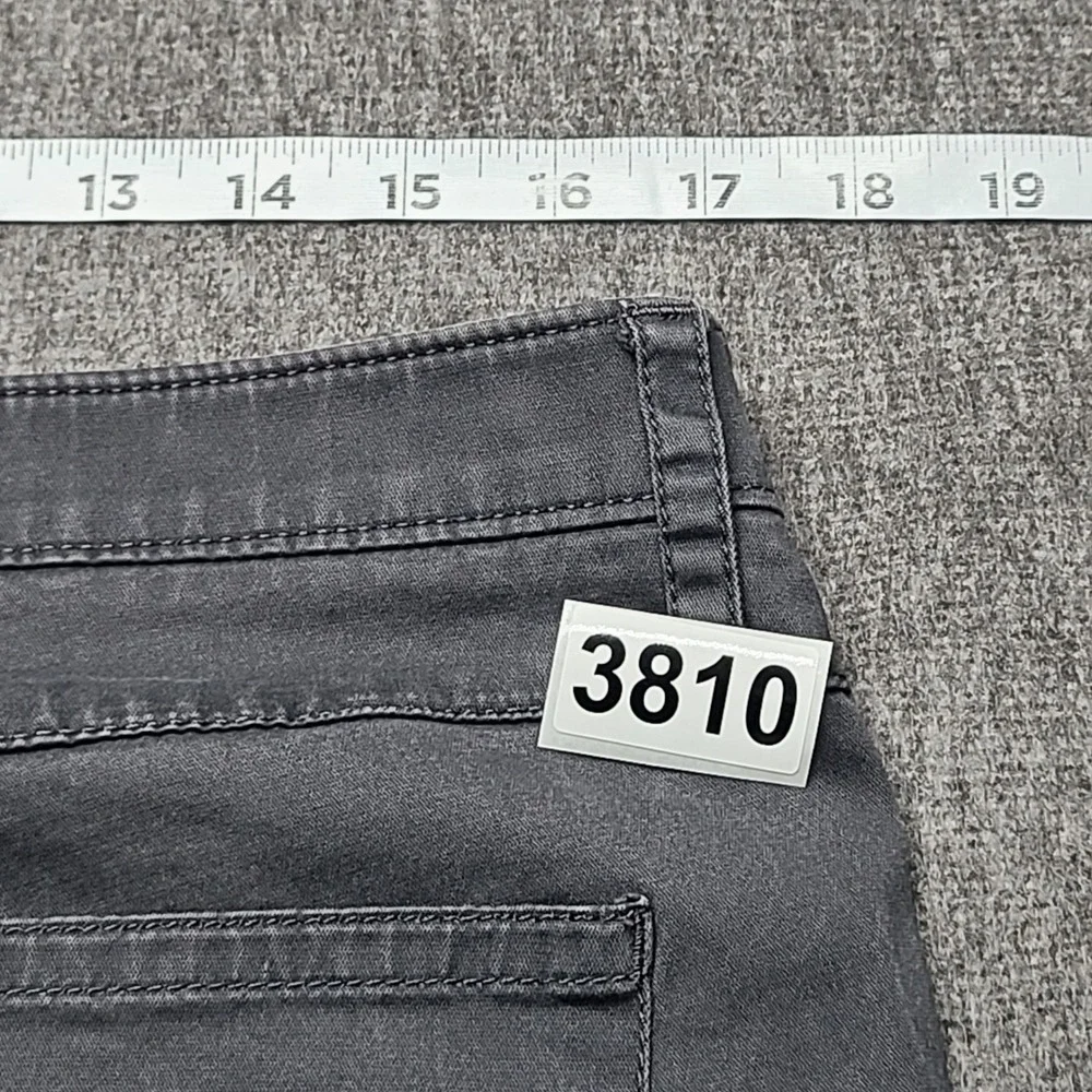 Apt.‎ 9 Straight Fit Pants Mens 34x32 Gray Excellent Premier Flex Cotton Blend